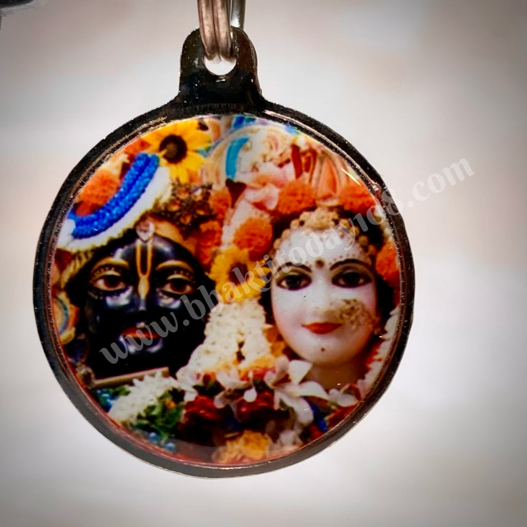 Locket- Sri Sri Radha Shyamsundar  | Stainless Steel