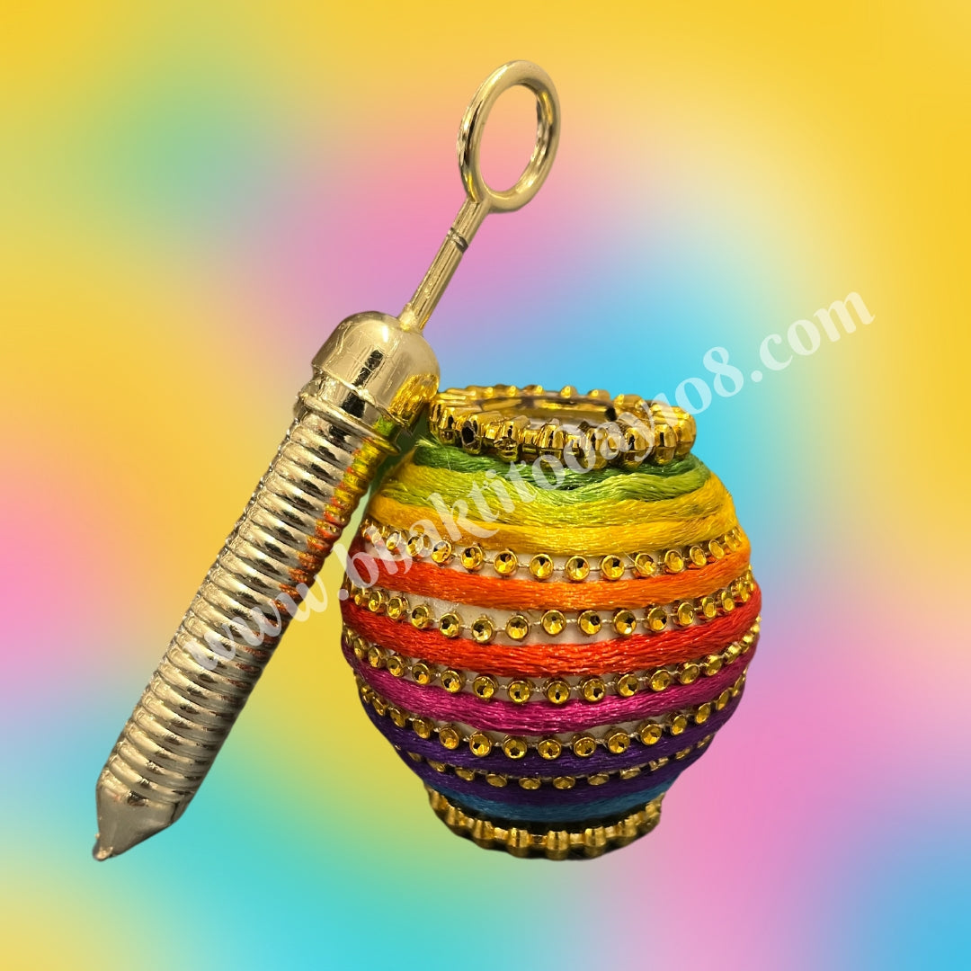 Colorful and safe playing toys designed specifically for Laddu Gopal, perfect for decorating and engaging the little deity.