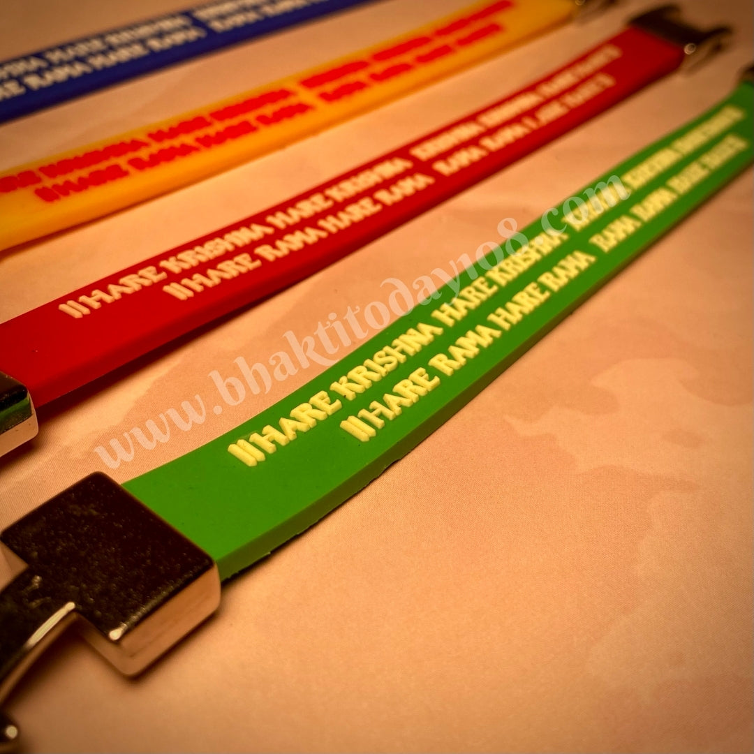 Bracelet- Hare Krishna Mahamantra Handband