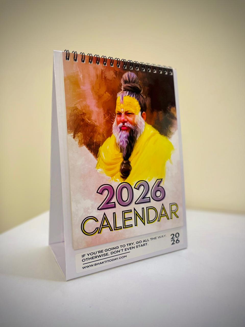 2026 MOTIVATIONAL DESK CALENDAR - PREMANANDA MAHARAJA