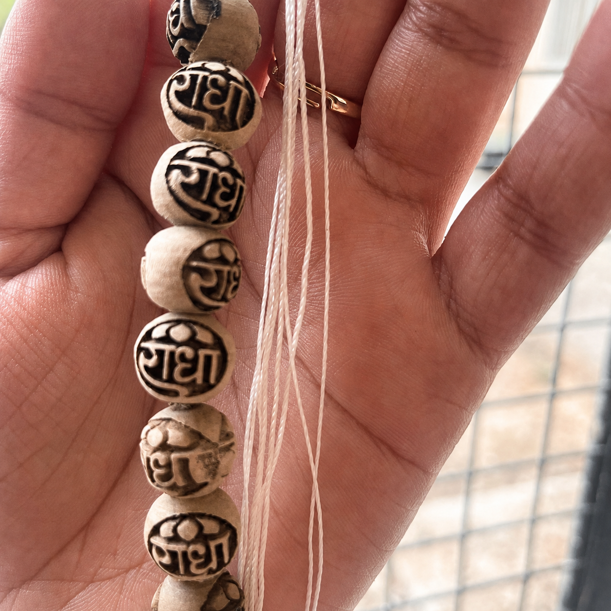 Tulsi Sakshi Mala - Radha Naam Counter – Bhakti Today