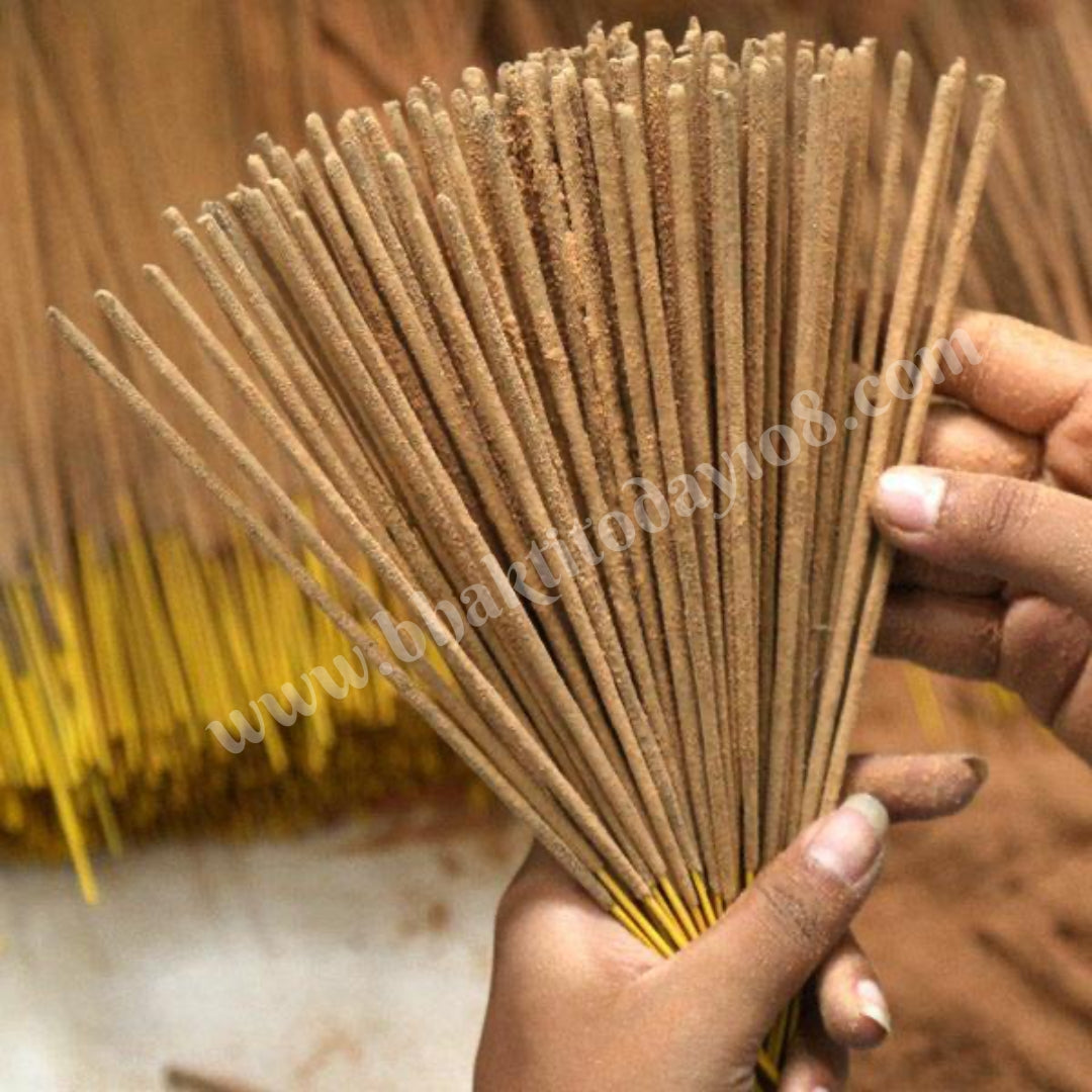 Pure Mogra Agarbatti – aromatic incense sticks made from natural mogra flowers, perfect for puja, meditation, and creating a soothing, fragrant atmosphere.