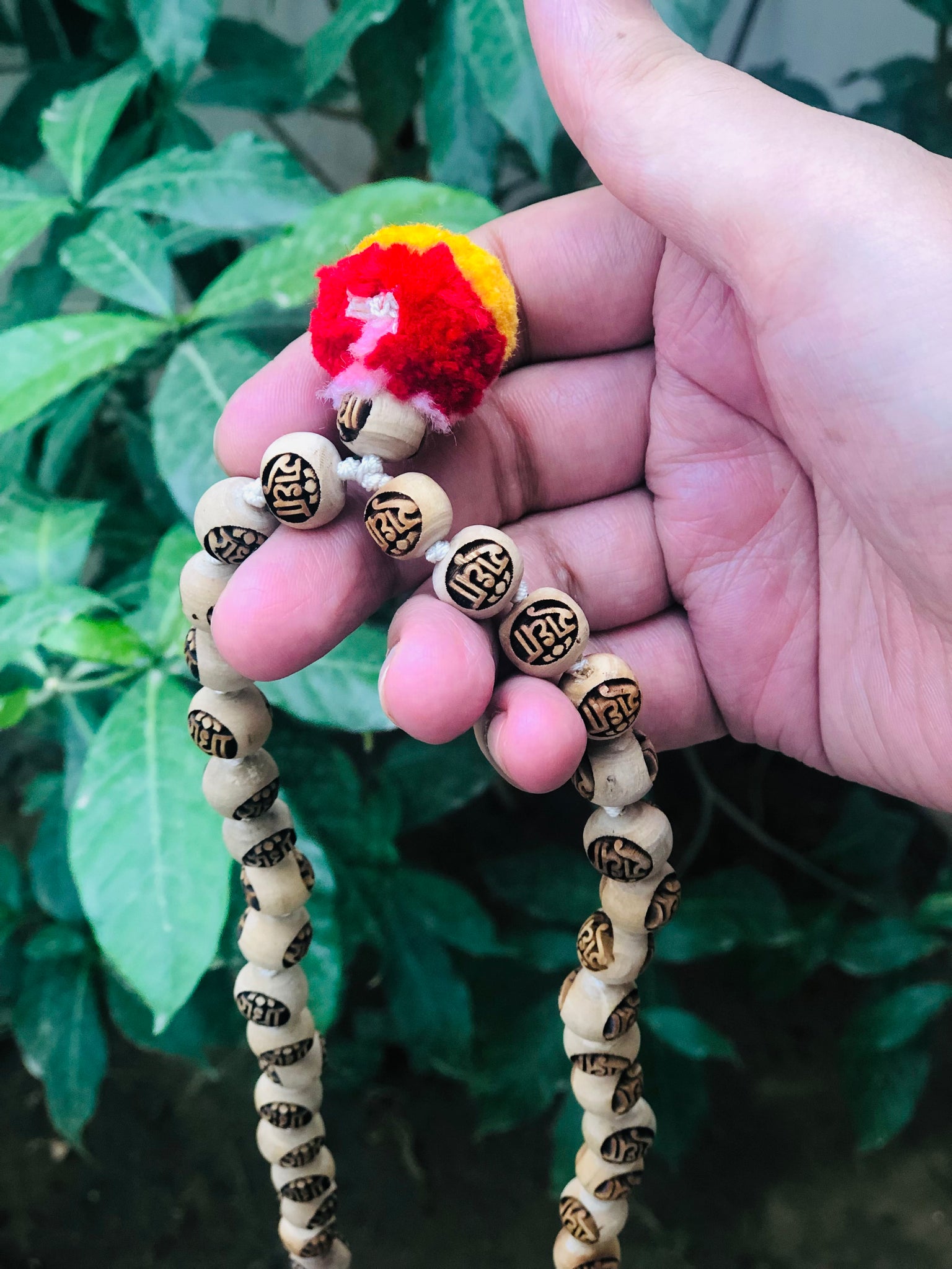 Special Radha Naam Tulsi Japa Mala 108 Beads